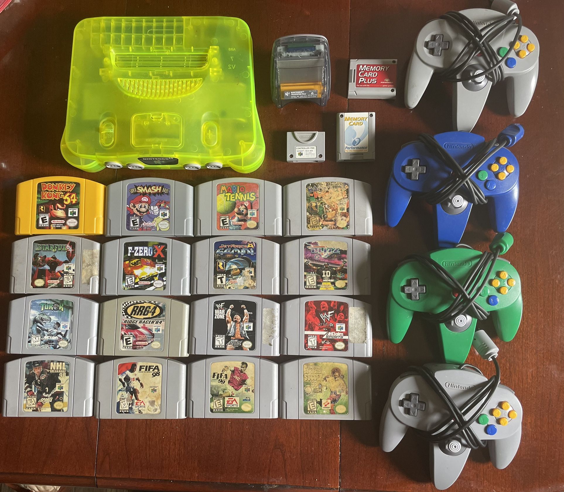 Nintendo 64 Huge Bundle W/ Extra