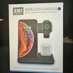 3 in 1 wireless charger