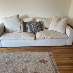 White Couch/ Sofa 