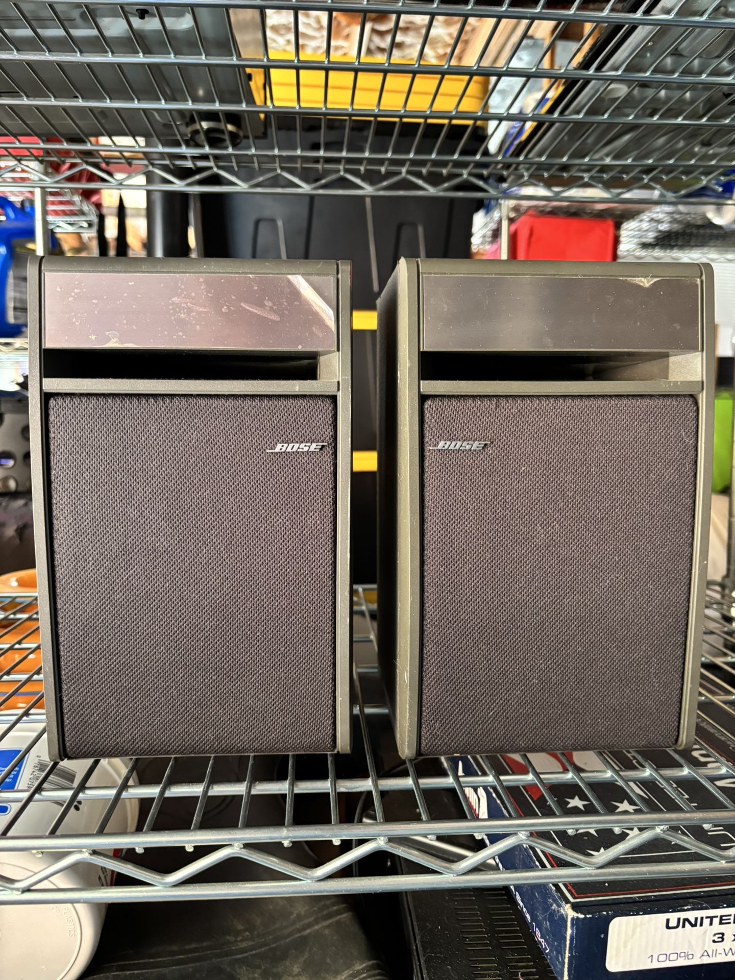 Vintage Pair of Bose 141 Bookcase Speakers