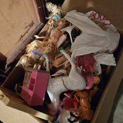 Toys Barbie playhouse, completely set.