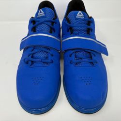 Reebok Men's Lifter PR Cross-Trainer Blue Weightlifting Shoes *Like New* Size 12.5