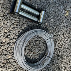 Winch 3/8 Cable And Fairlead 