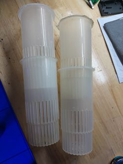 4 inch filter cups for sump / reef tank