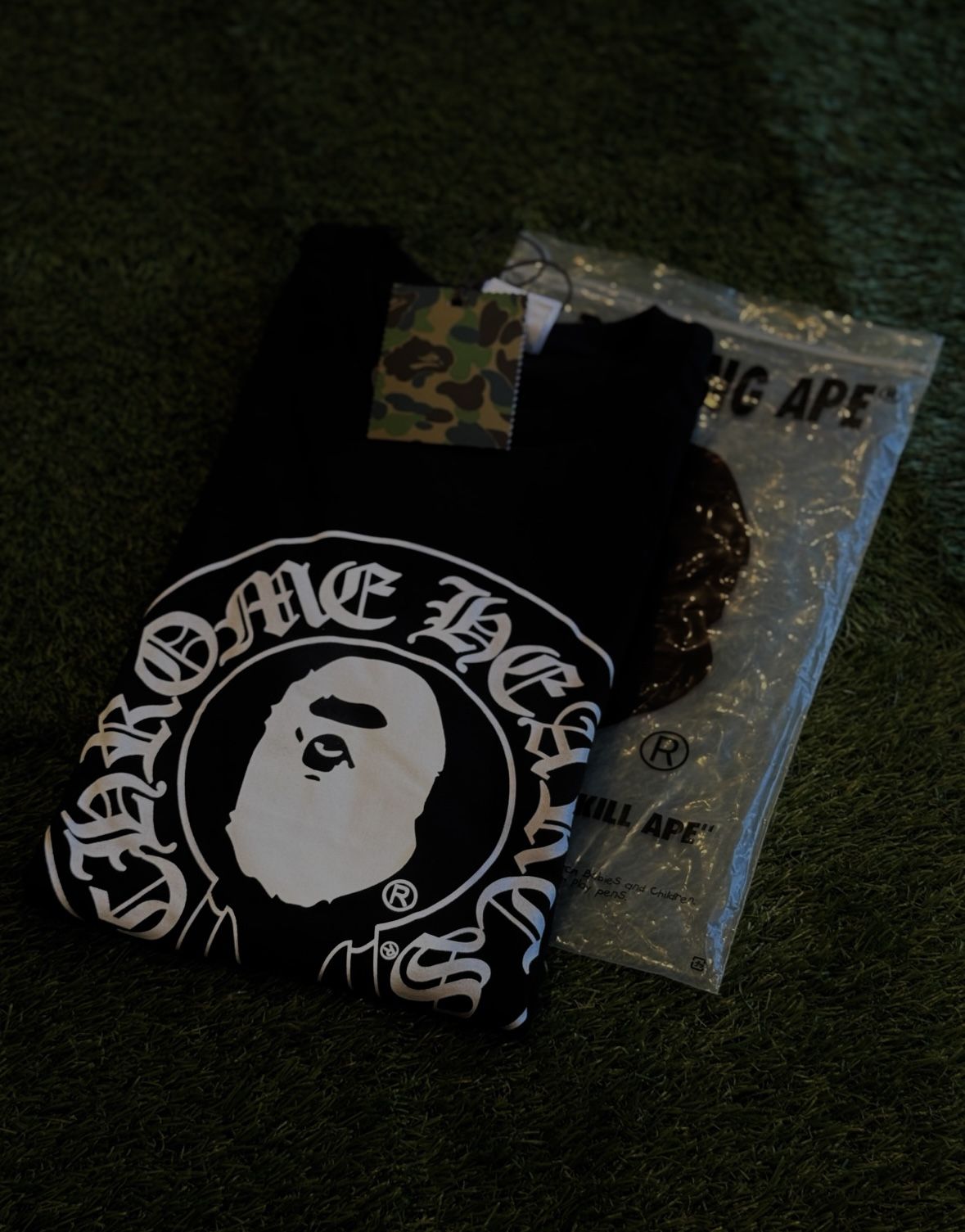 Bape x Chrome Heart