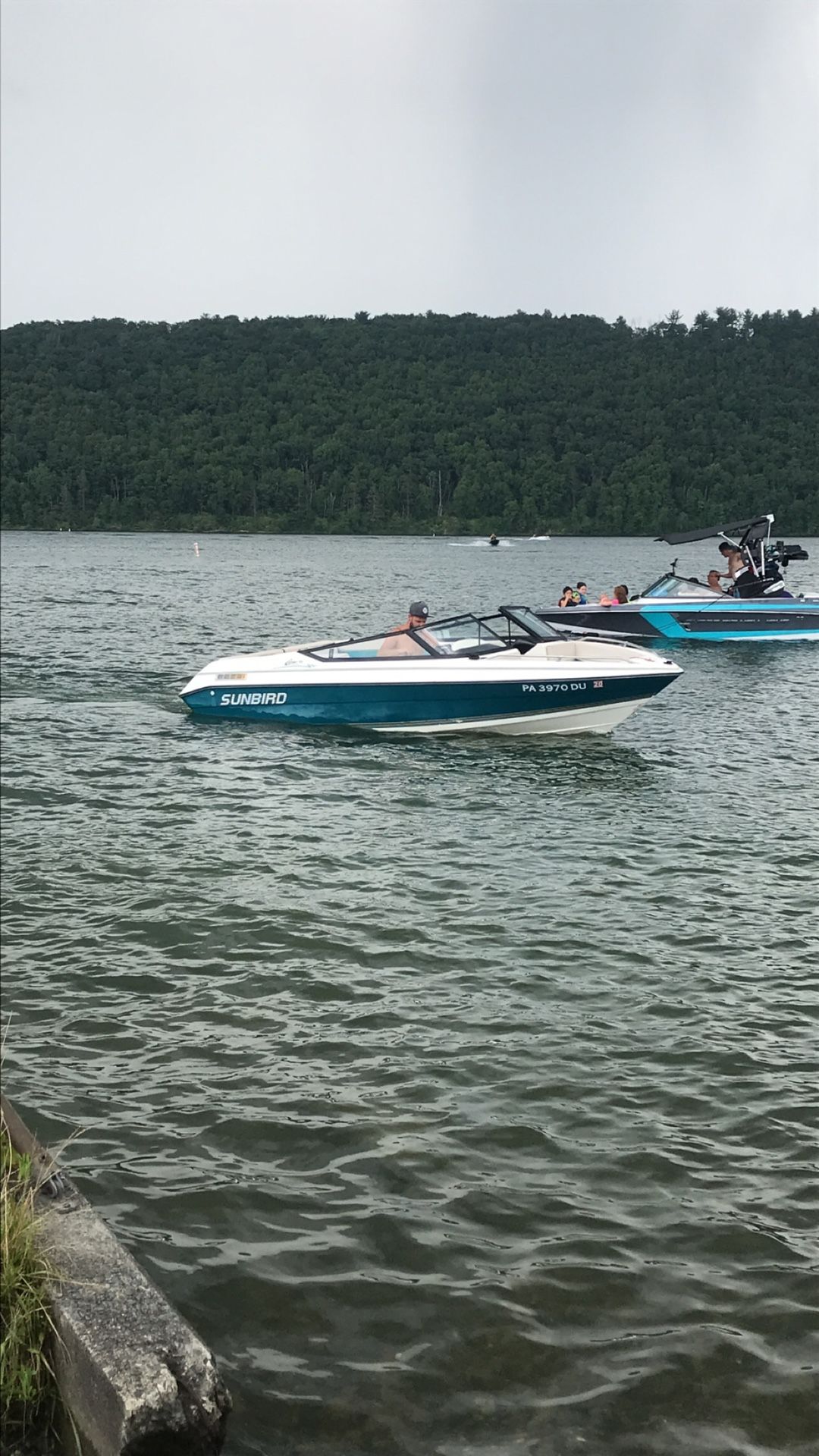 7 Person Boat 3.0 Cobra Motor With Trailer Both Have Titles