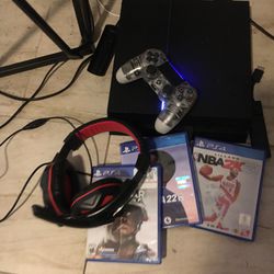 PS4 Come With Games Controller Headphones 