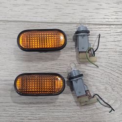 JDM Side Marker lights OEM Honda STANLEY ☆ Plugs and Bulbs included EG EJ Civic DC2 Integra COUPE SEDAN