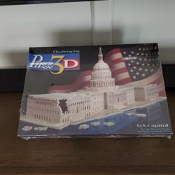 3D puzzle of US capitol