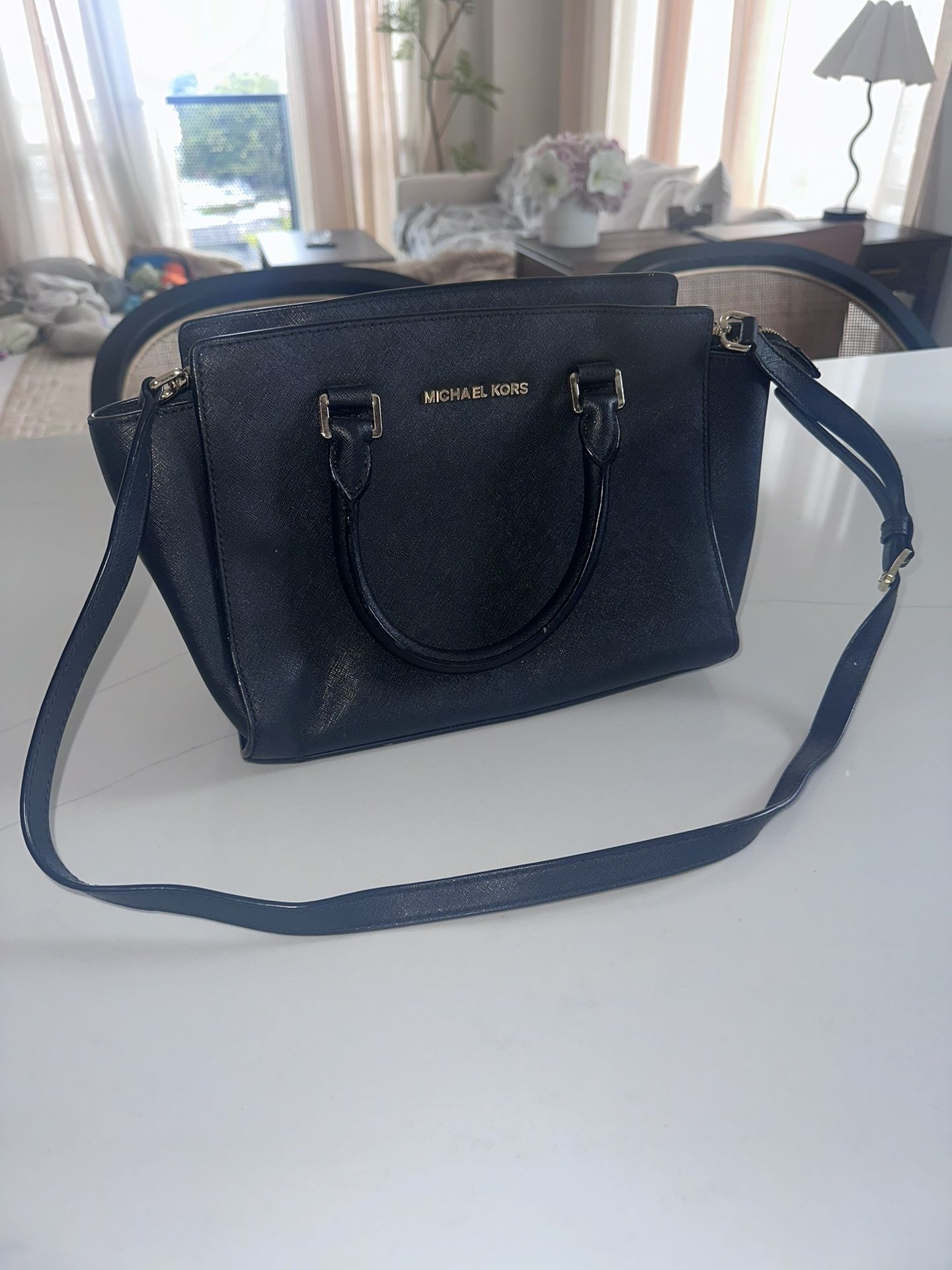 MICHAEL KORS PURSE SAFIANO LEATHER
