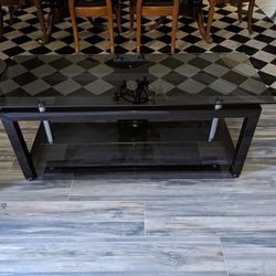 Glass TV  Stand-Very Sturdy! 