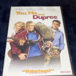 You, Me, And Dupree On DVD (Owen Wilson) Comedy