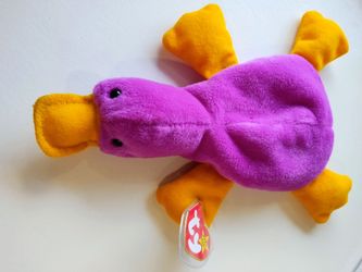 Ty Beanie Baby - PATTI the Platypus (9.5 Inch) NEW MWMTs Stuffed Animal Toy