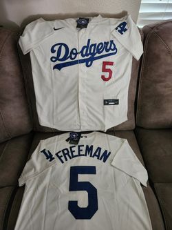 Dodgers Freddie Freeman Jersey (Cream Color)