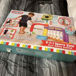 Little Tykes 3-in-ISports Zone Soccer •Bowling• Basketball