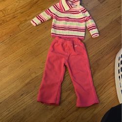 Girls 2 Piece Outfit Size 24 Mths