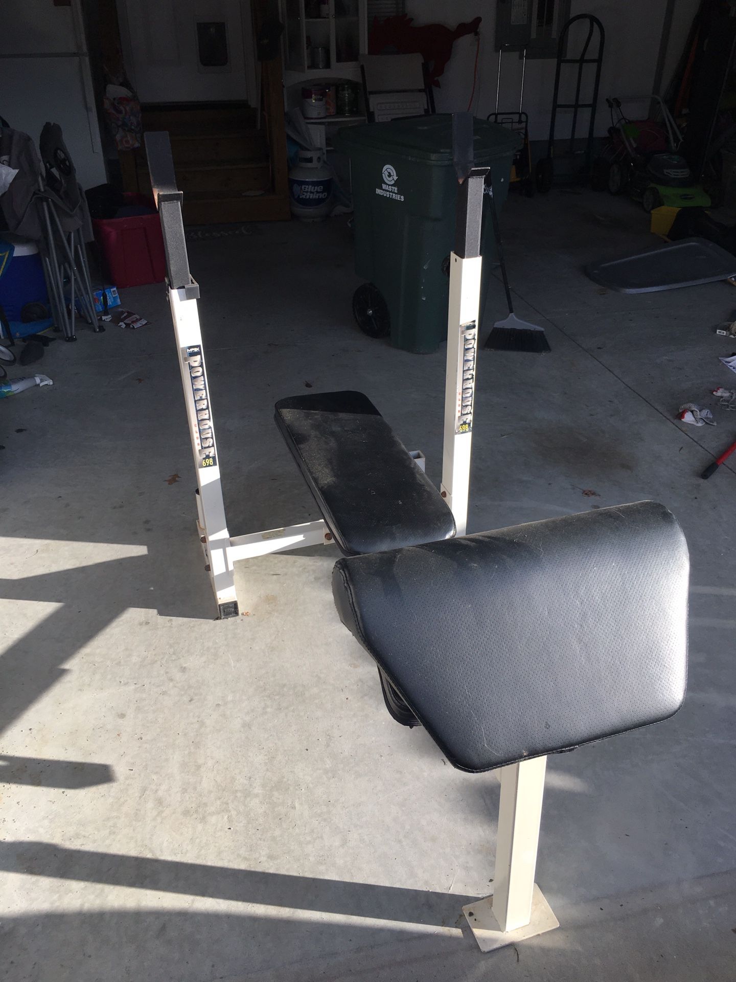 Weight bench only