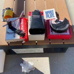 Cowbell, Wood Block, Moon Block, Cymbal Clamp Set