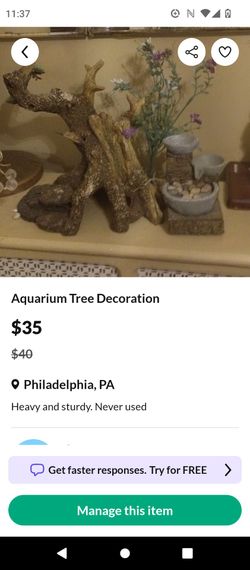 Aquarium Tree Decoration