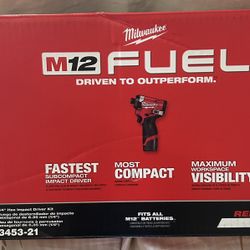 M12 Fuel Impact driver 