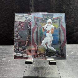 2 Marvin Harrison Jr. Cards- ($8)