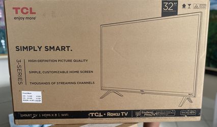  TCL 32S355, Smart TV LED Roku de 32 Class 3-Series HD