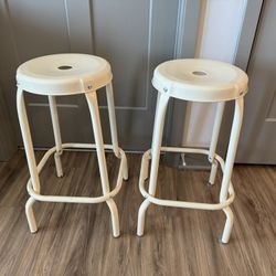 Two IKEA Bar Stools