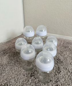 Glass baby bottles