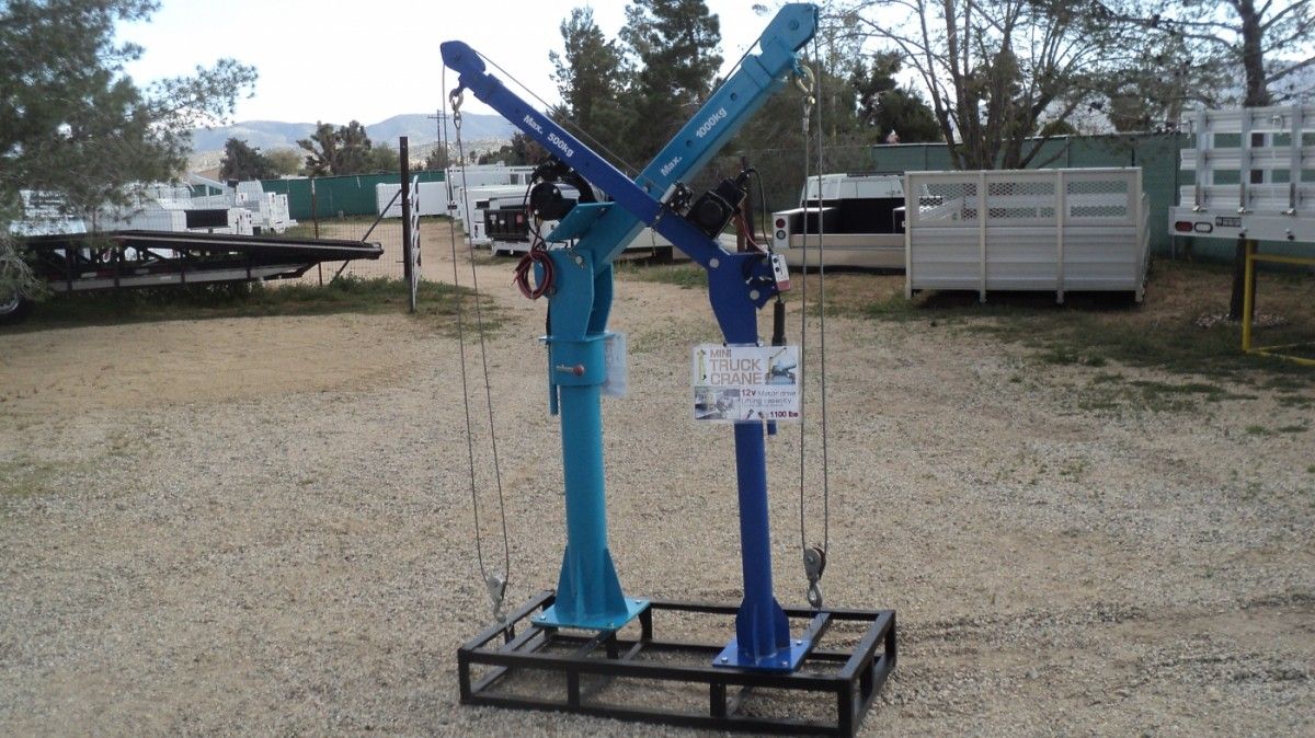 New Truck Jib Crane 12v ~ 2200lb+6000lb Winch <ONLY 1 LEFT> auto parts accessories