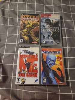 4  PSP Sony games