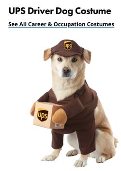 UPS pal Dog Costume