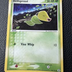 Bellsprout Holo Pokemon Card