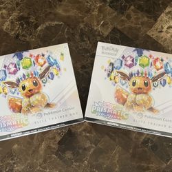 Pokemon Prismatic Evolutions ETB Pokemon Center 