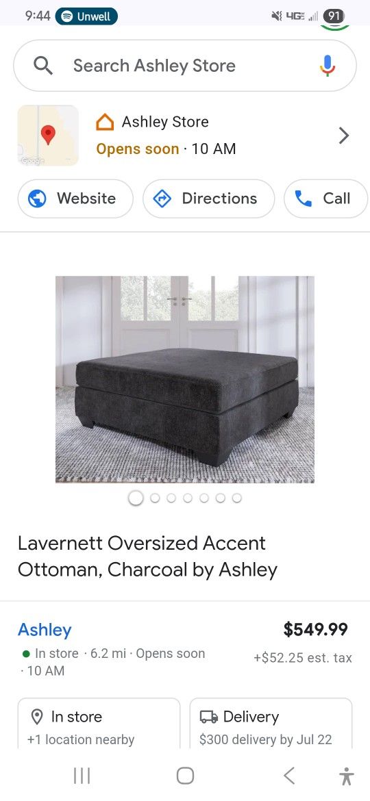 Extra Large Ottoman