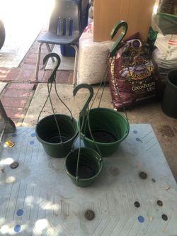 Masetas con colgadera