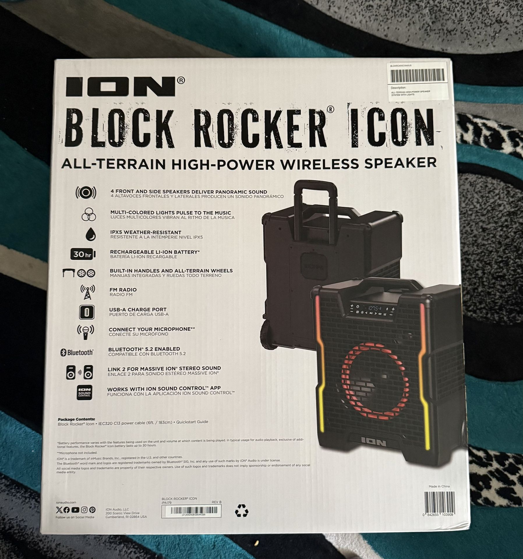 Block Rock Speaker 