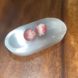 2) Small Rhodochrosite Spheres 