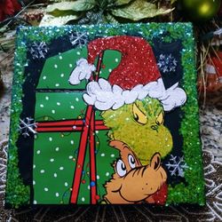10x10 Custom Grinch Wall Art