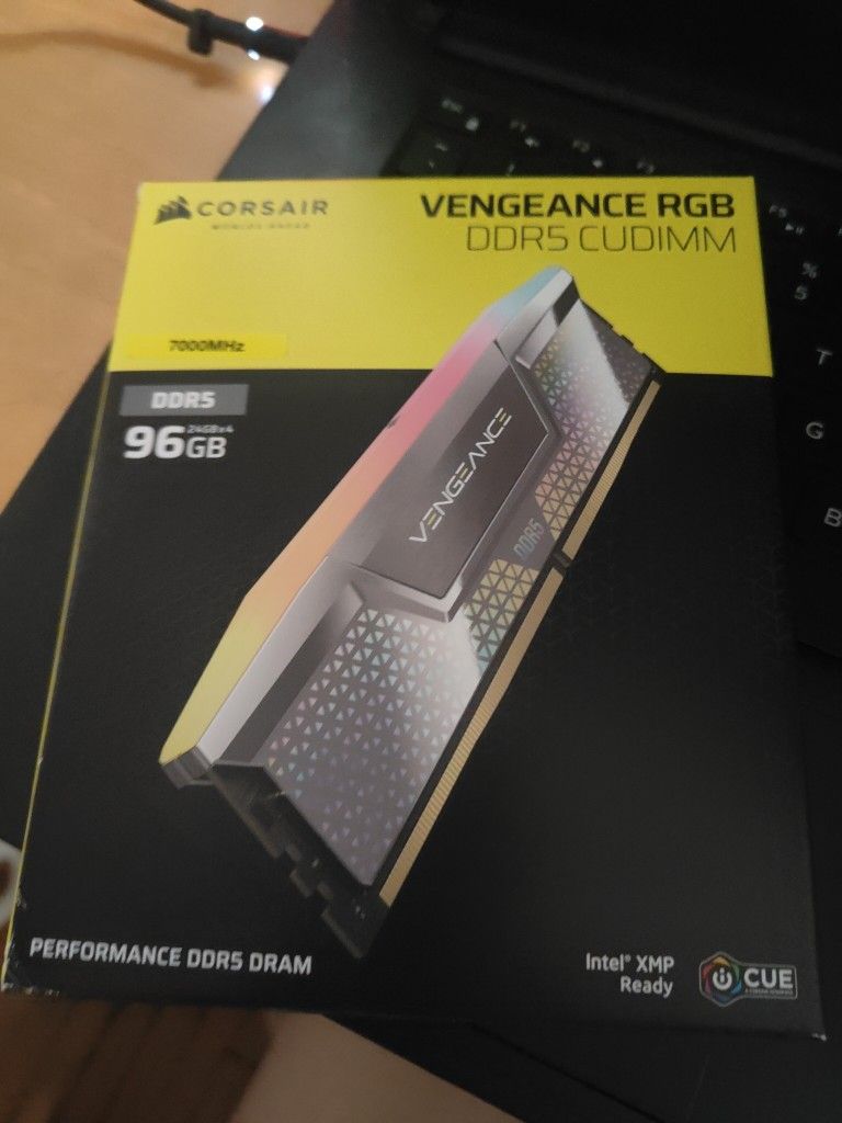 CORSAIR DDR5 96GB RAM CUDIMM