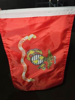 Marine Corps window flag