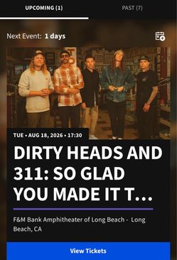 Dirty heads and 311