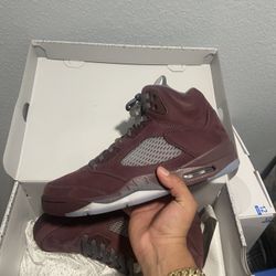 Burgundy 5s