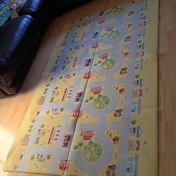 Huge play mat. Heavy duty and thick.