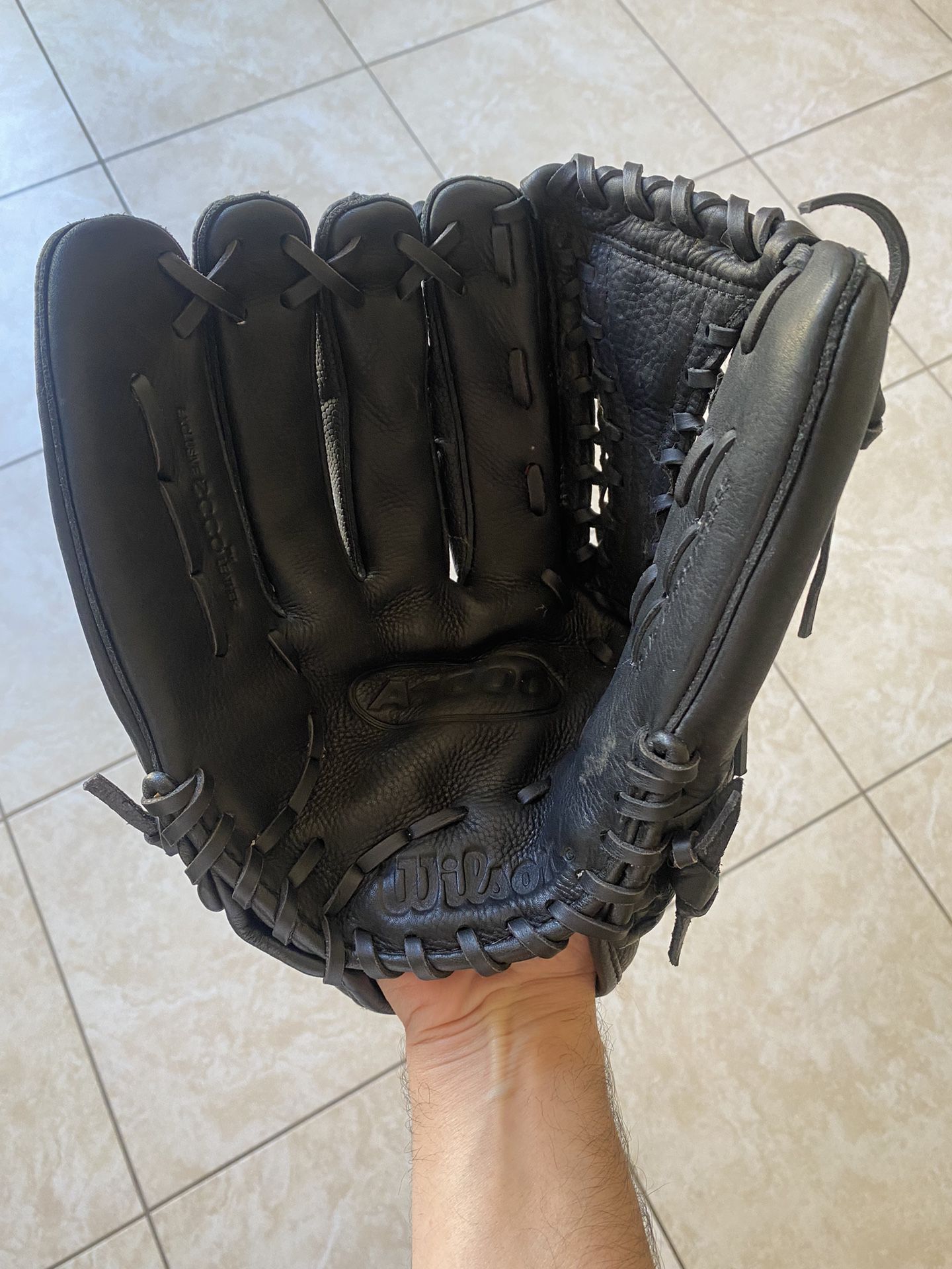 Wilson A1000 Baseball Glove 12&1/2 For LHT