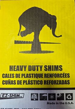 Heavy duty shims