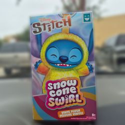Disney Stitch Snow Cone Swirl Vinyl-Face Plush blind box collectible