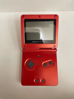 Nintendo Gameboy Advance SP Fire Red Model AGS-001