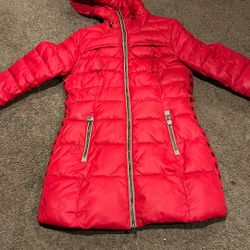 Red Puffer Jacket