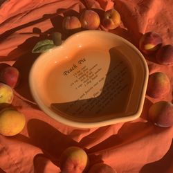 Peach Pie Pan