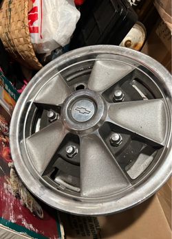 4 vintage 14” Chevrolet “Mag-Style” Cover/Hubcaps